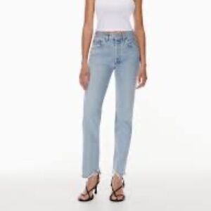 AGOLDE Lana Straight Jeans